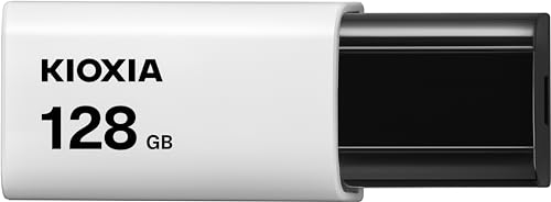 KIOXIA(キオクシア)【日本製】USBメモリ 128GB USB3.2 Gen1 ノックスライド式 国内サポート正規品 KLU304A128GK