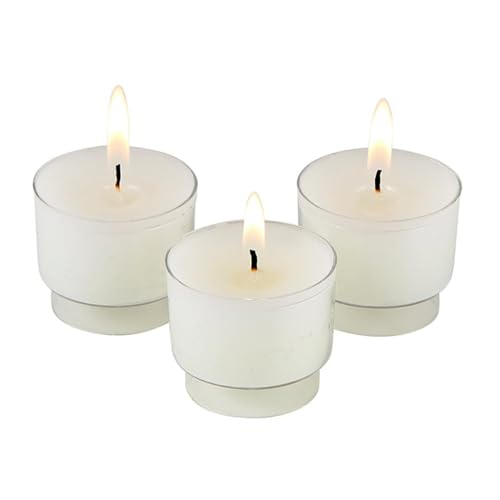 Trinity Church Supply 4 Hour Brite Lite Voticandles Long Lasting Wax Candle for Baptism First Communion Decoration, 504 pcs/pkg