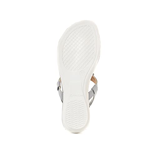Image of Khadim's Adrianna Flat Platform Slingback Sandal for Girls (4.5-12 yrs)