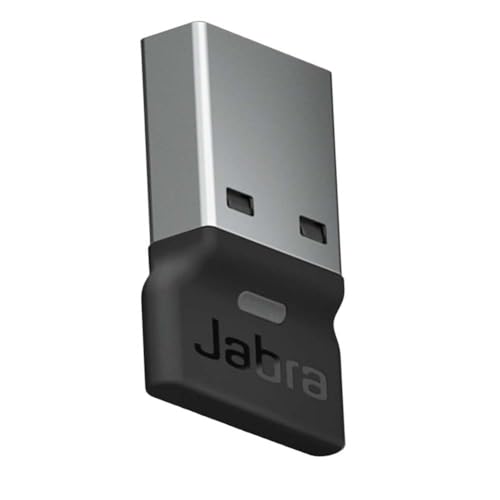 Image of Jabra 14208-24 Link 380a MS USB-A Bluetooth Adapter - Wireless Dongle for Evolve2 85 and 65 Headsets, Black