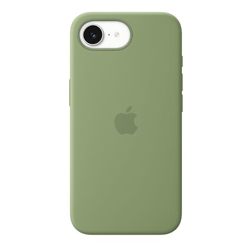 Apple iPhone 17e Silicone Case with MagSafe – Light Moss by Apple - Used condition - US$23.90