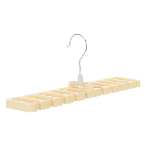 OUNONA Sturdy Plastic Tie Belt Organizer Scarf Holder Hat Rack Space-Saving Storage Essential for Home Closet