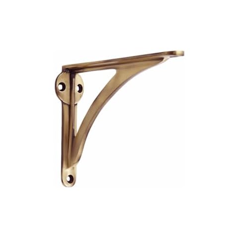 Stylent Decor Heavy Duty Brass Shelf Bracket Cover
