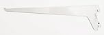 MasterShelf Single Slot White Bracket 250mm