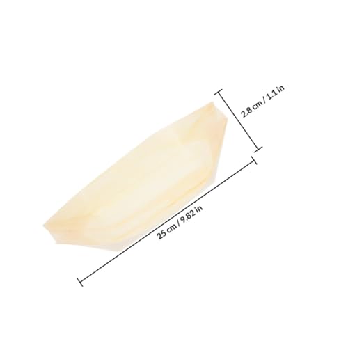 Bandejas de madera para sushi 9 pulgadas x50 miniatura 2