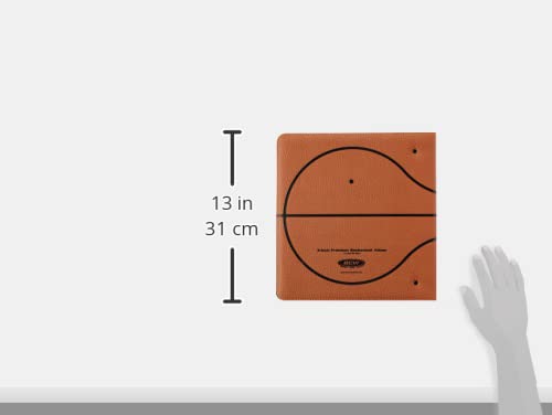 Bcw: 3" Premium Album Basketball Collectors Edition, Heavy-Duty Black Powder Coated, Can Hold Up To 90 Bcw 9-Pocket Pages With Trading Cards #TOP3