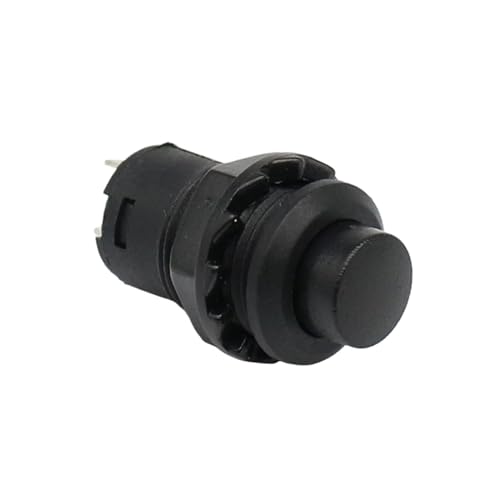 Interrupteur à bouton-poussoir 12mm DS228 rouge mécanisme de commande