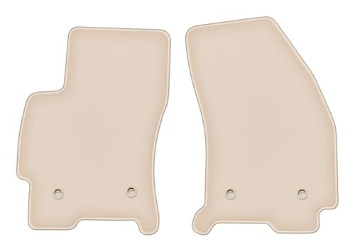 Tapis de voiture en velours beige pour Ford Mondeo MK3 haut de gamme