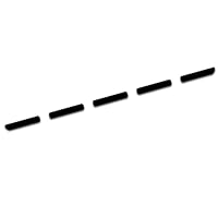 Lufteinlässe Lufteinlass Aufkleber Folie Schwarz Air Vents Intake (K032 Schwarz Glanz)