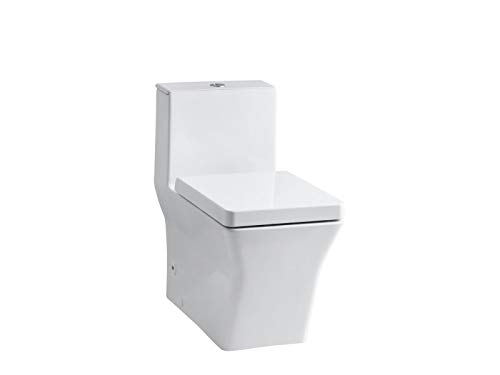 KOHLER 3797-0 K-3797-0 1 Piece Toilet, White KOHLER 3797-0 K-3797-0 1 Piece Toilet, White