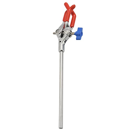 Pince de laboratoire serre-joint noir universel pour support et statif lot de 4