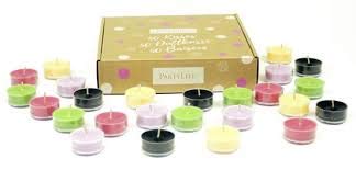 Partylite 50 teilige Teelichtbox Duftküsse gemischt
