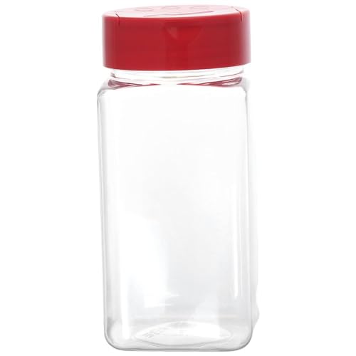 hobbyme 3 Pcs Salt and Pepper Seasoning Bottles, with Perforated Double Lid, Butterfly Lid Plastic Seasoning Bottle, Household Seasoning Bottle, Pepper Seasoning Distribution Bottle(1 pc)