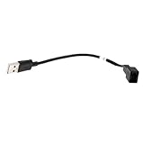 Connexion femelle à mâle sécurisée : dispose d'un port USB femelle robuste qui s'étend à un connecteur mâle qui se verrouille fermement en place pendant la conduite. La longueur du câble de 20 cm offre une flexibilité optimale pour l'acheminement derrière les tableaux de bord, un transfert de données stable et des capacités de charge pour les smartphones ou les lecteurs de musique sans perte de signal.