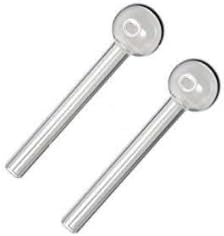 Hooker Fookers 4 Inch Glass Oil Burner Pipe (Pack of 2)