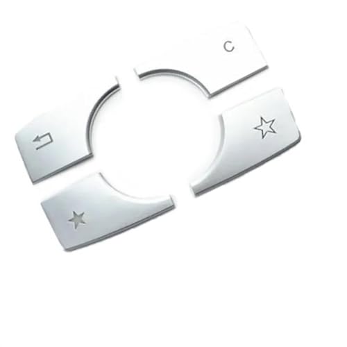 Autocollants Boutons de Voiture pour ML GL W166 X166 2012-2015 Lot de 2 Pièces