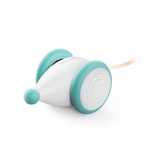 PETLIBRO Interactive Cat Toys for Indoor Cats, Automatic Cat Toy with LED Lights, Cat Mouse Toys, Kitten Toys, Pet Toys, Smart Electric Cat Toy, USB Rechargeable, Auto On/Off