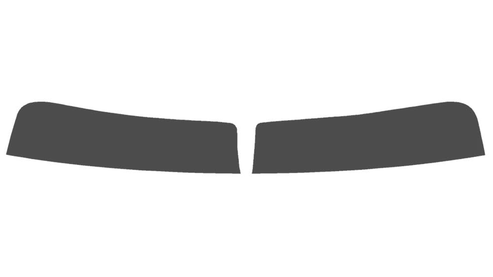 The Tint Effect Precut Window Tint Kit Compatible with Chevrolet Silverado 2500 &amp; 3500 HD Double Cab (2020-2026)(Includes: Front Windshield Visor/Brow precut in 30%) Automotive Film