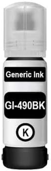 GI-490 Black Ink Cartridge for G1400, G2400, G3400 series Printers - Compatible