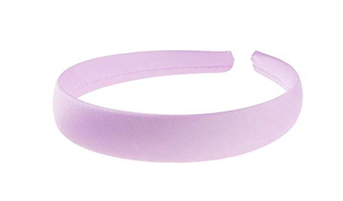 Mädchen Satin 2cm Haarreif Alice Band (Flieder) Cover