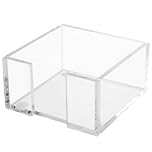 Sticky Notes Dispenser, Sticky Note Dispenser, Clear Acrylic Desktop Note Holder with Non-Slip Base for Office, Home, and Classroom Organization, Holder