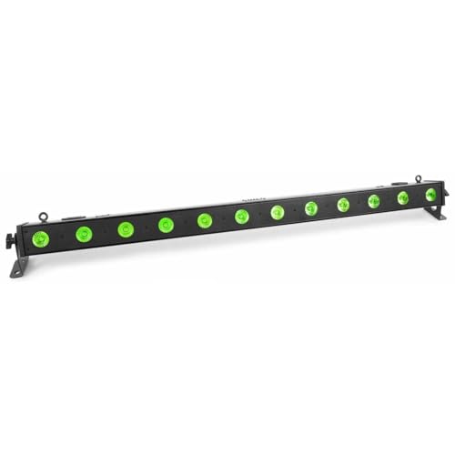 BeamZ LCB140 – Barra LED con 12x 6W RGBW, control DMX o autónomo, modo maestro esclavo, programas integrados y panel de control