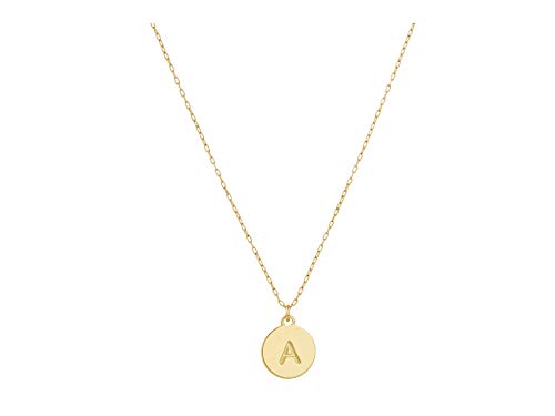 kate spade new york Initial Mini Pendant A Gold One Size