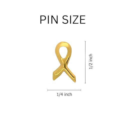 Image of 1 /2 /5 /10 /25 /50 /100pcs Satin Awareness Ribbon Pins (Pick your color), for Cancer & Disease Awareness, Bulk Quantities for Fundraising, Events, Gift Giving
