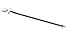 Carefree R00923WHT-A Simplicity White 8' - 18' Replacement Rear Spring Assembly