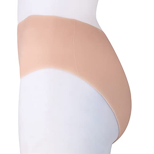 WHG Crossdresser Silikon Höschen Gefälschte Vagina Slip Unterwäsche Hiding Gaff Panty Shemale für Transgender Drag Queen,Nude – Bild 3