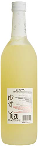 Choya Yuzu (japanischer Fruchtlikör, alkoholhaltiges Getränk aus Japan, Yuzu Frucht, 15% vol.) 1er Pack (1 x 0,7 l) - Image 3