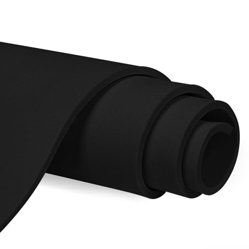 EVA Cosplay Foam Sheets - 4mm Thick Black 14