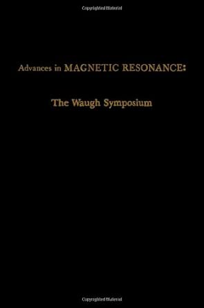 Advances in Magnetic Resonance: v. 13-Wow! eBook