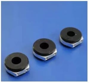 Replacement Part For 8Pcs Aluminum Alloy Plastic Rubber Seat PTZ Vibration Damping Fixed Component Mount Ring For FPV Camera Pan-tilt Fit XA650 - (Color: 010)