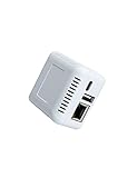 Interfaz USB2.0 estándar, con herramienta de configuración fácil de usar para una configuración rápida de parámetros, equipada con 1 puerto LAN RJ45