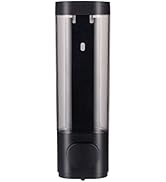 300ml Soap Dispenser Wall Mount, Manual Hand Shampoo Shower Gel Dispenser Lotion Container for Ba...