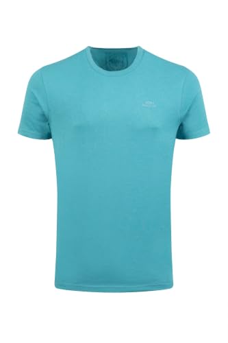 Image of Weird Fish Hooked Branded T-Shirt Smoked Blue Size L