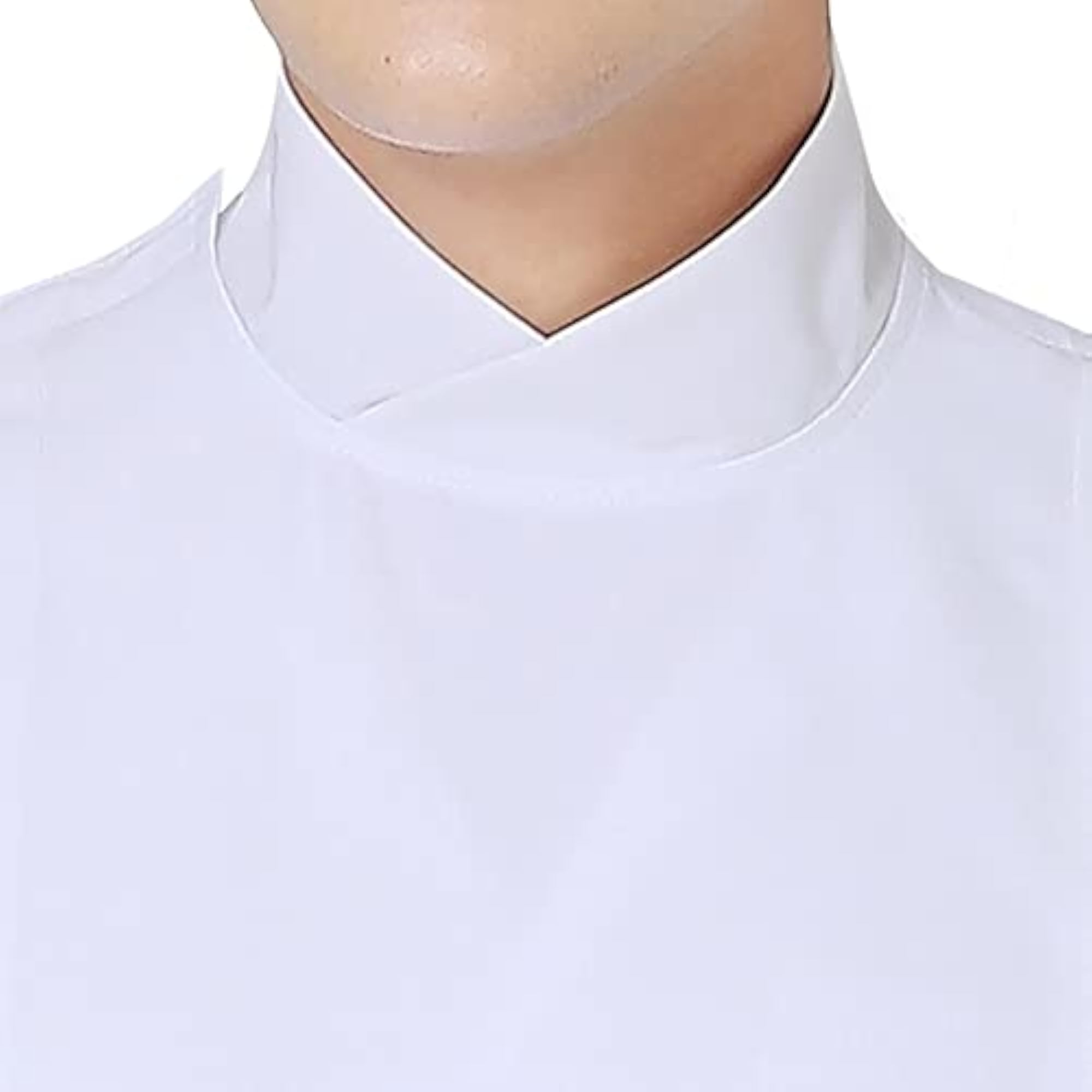 Elegant Front Wrap White Clergy ALB