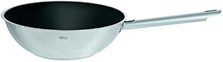 Rosle 13119 Wokpan Elegance, Stainless Steel 18/10, Black