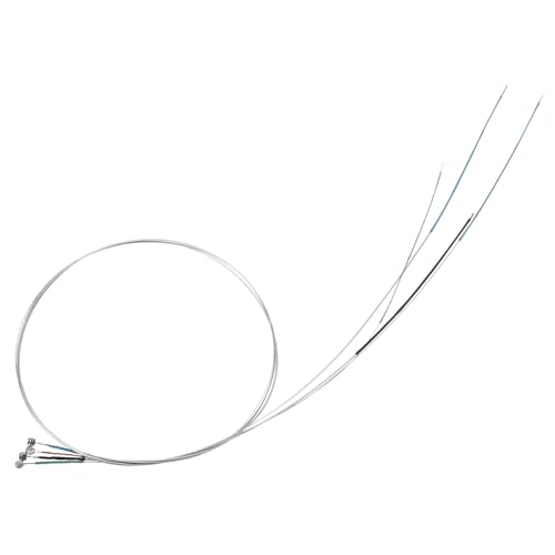 Wakauto 4pcs Violin String Set Full Set Replacement Strings for Full Size Violin Tuner Included