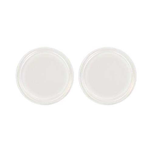 2 Packs Silicone Makeup Sponge -Pro Quality Gel Puff Sponge Silicon Blender (Round)