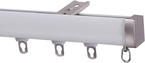 Riel de techo de aluminio resistente de 4,2 m con accesorios incluidos 2