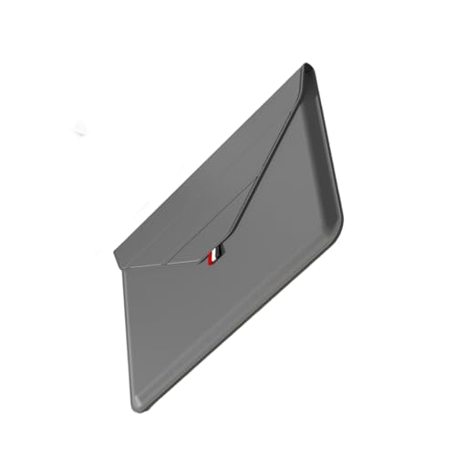 Housse ordinateur portable pour voyage et bureau en cuir résistant