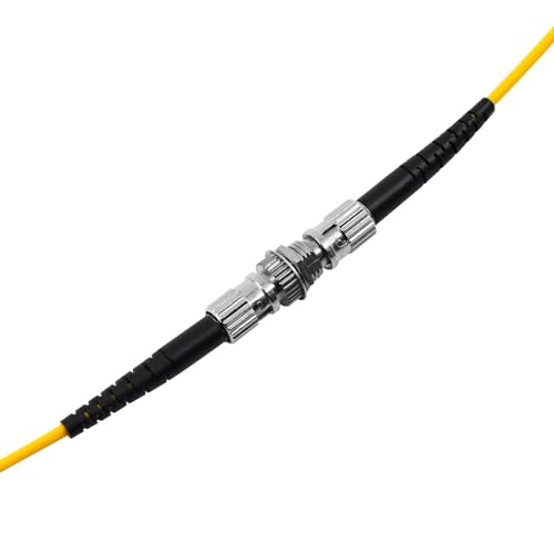 Coupleur fibre optique ST monomode avec capuchon jaune haute densité lot de 300