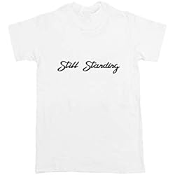 Elton John todavía de pie camiseta de despedida Tour Tee TOP Unisex S POP ventilador regalo