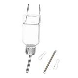 BUGUUYO Fontana per Bere A Rulli per Cani - Distributore Dacqua A Tenuta Stagna per Cani di Piccola Taglia Portatile E