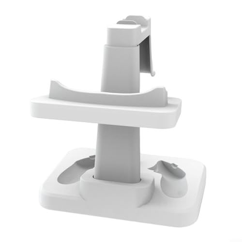 Specificamente progettato per utenti 3/3S, questo espositore organizza le cuffie e i controller VR per un facile accesso, mantenendoli pronti per le sessioni di gioco.