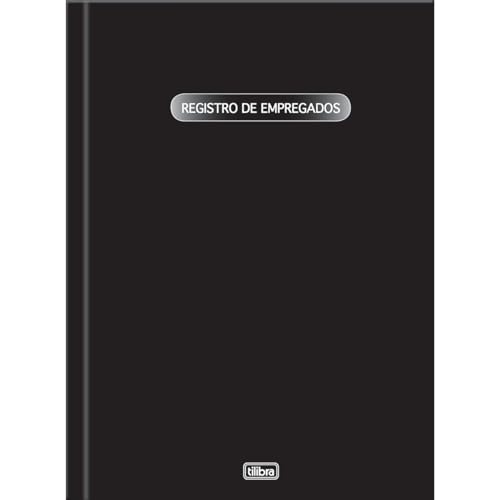 Tilibra - Livro Registro de Empregados Capa Dura - 50 Folhas - 1 un