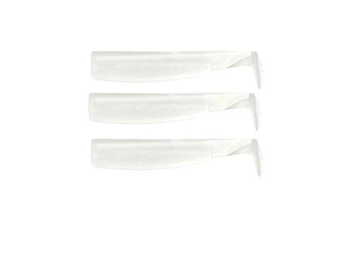 FIIISH Black Minnow 120 - 3 cuerpos de señuelo - Color: blanco Cover