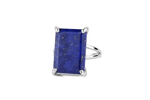 Bague Lapis Lazuli argent massif pour sublimer vos tenues chic et looks du quotidien